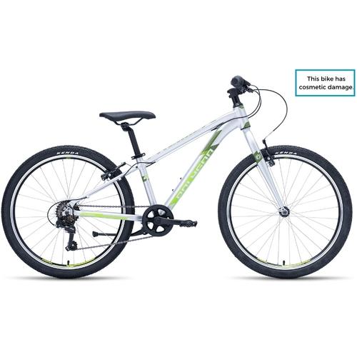 Ex Demo - 2023 Polygon Premier 24 - Ultralight Kids Bike [Colour: Silver/Green]