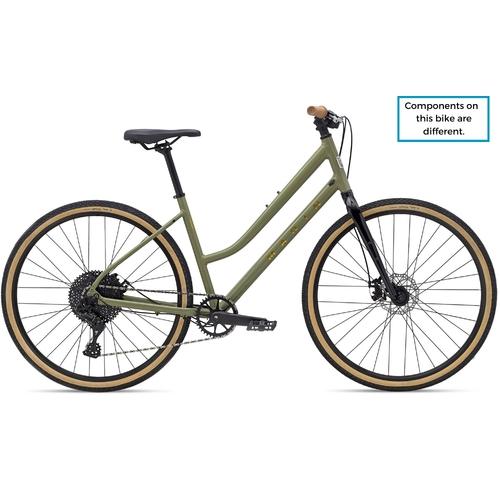 Ex Demo - 2023 Marin Kentfield 2 ST - Hybrid Bike [Colour: Green/Bronze/Black][Size: L (height: 178 - 188cm)]