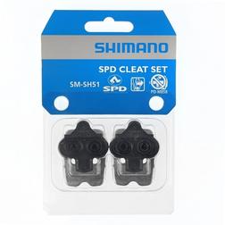 Shimano SM - SH51 SPD Cleat Set Single - Release w/New Cleat Nut